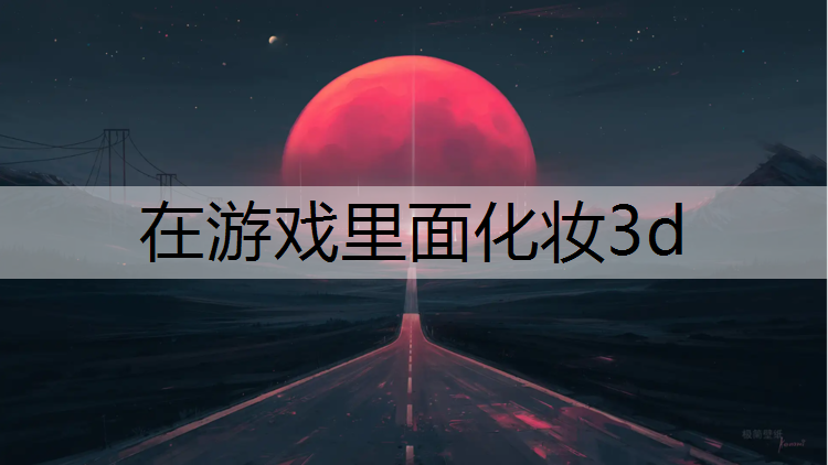 在游戏里面化妆3d