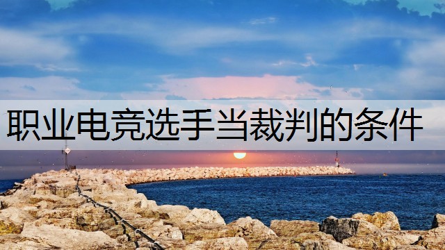 职业电竞选手当裁判的条件