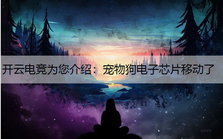 宠物狗电子芯片移动了